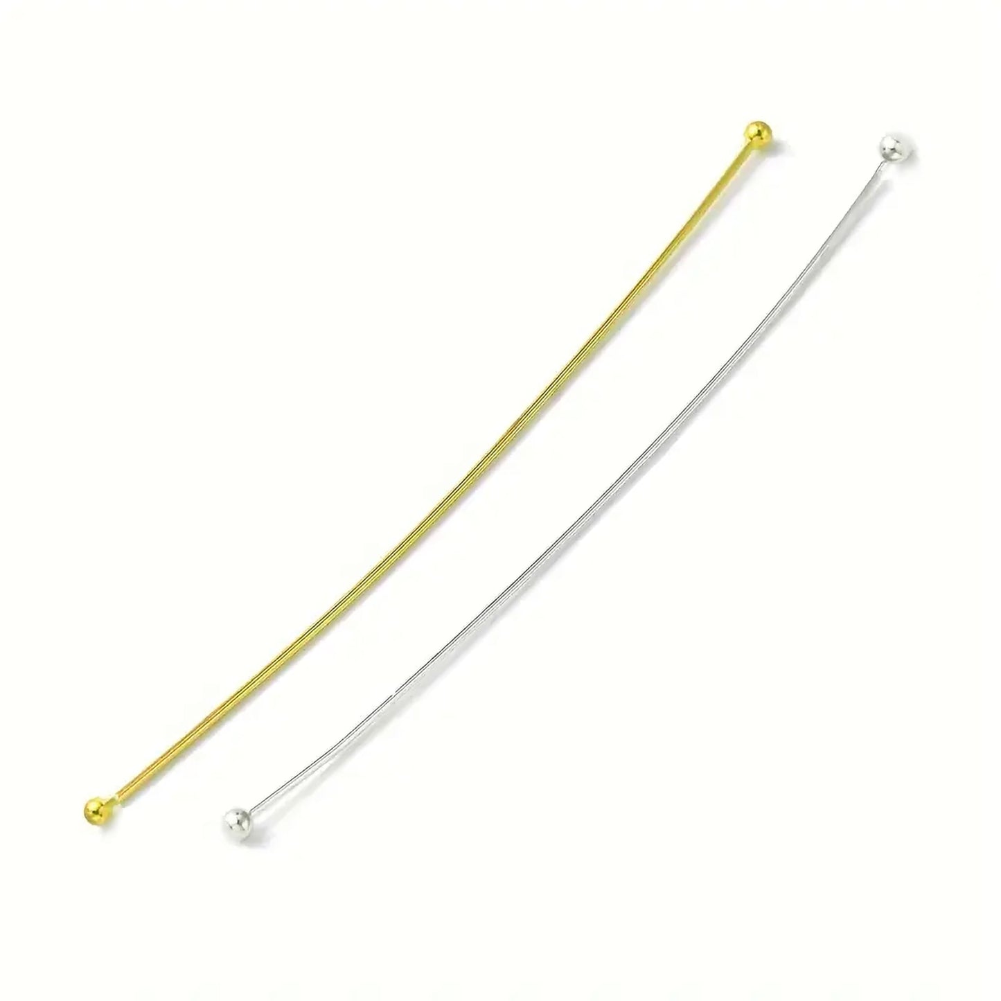 A balanced detail for craft binding, DIY accessory work and decorative craft finishing, gold and silver 100 pieces craft wire or cord offer a neat decorative finish.