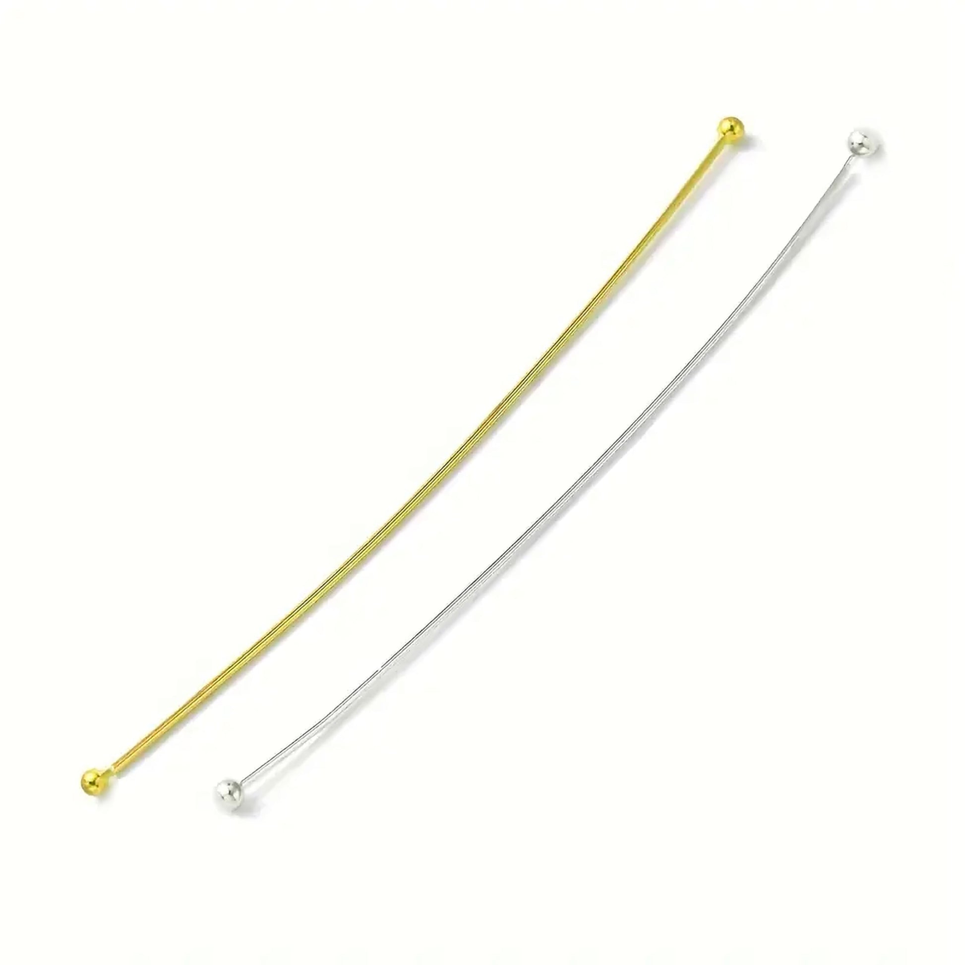 A balanced detail for craft binding, DIY accessory work and decorative craft finishing, gold and silver 100 pieces craft wire or cord offer a neat decorative finish.