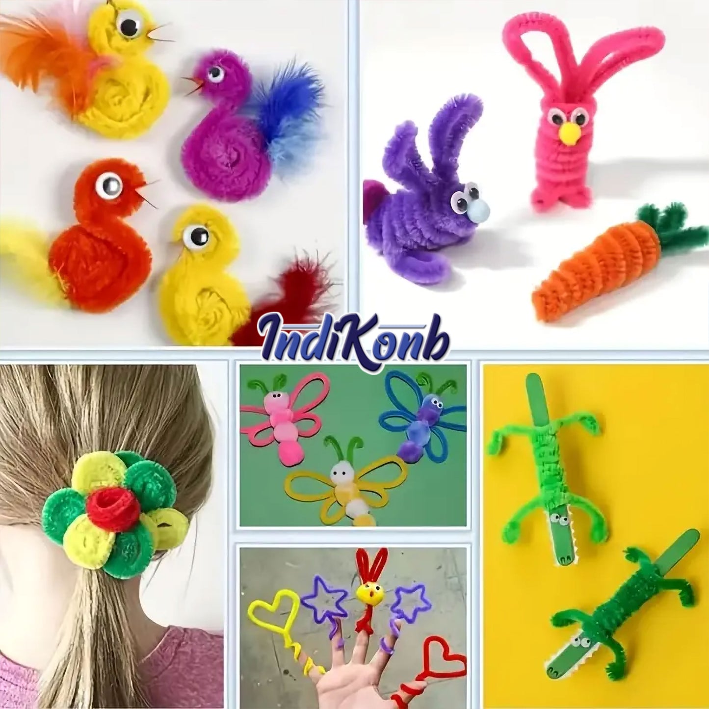 Pipecleaner Multicolour Combo Set