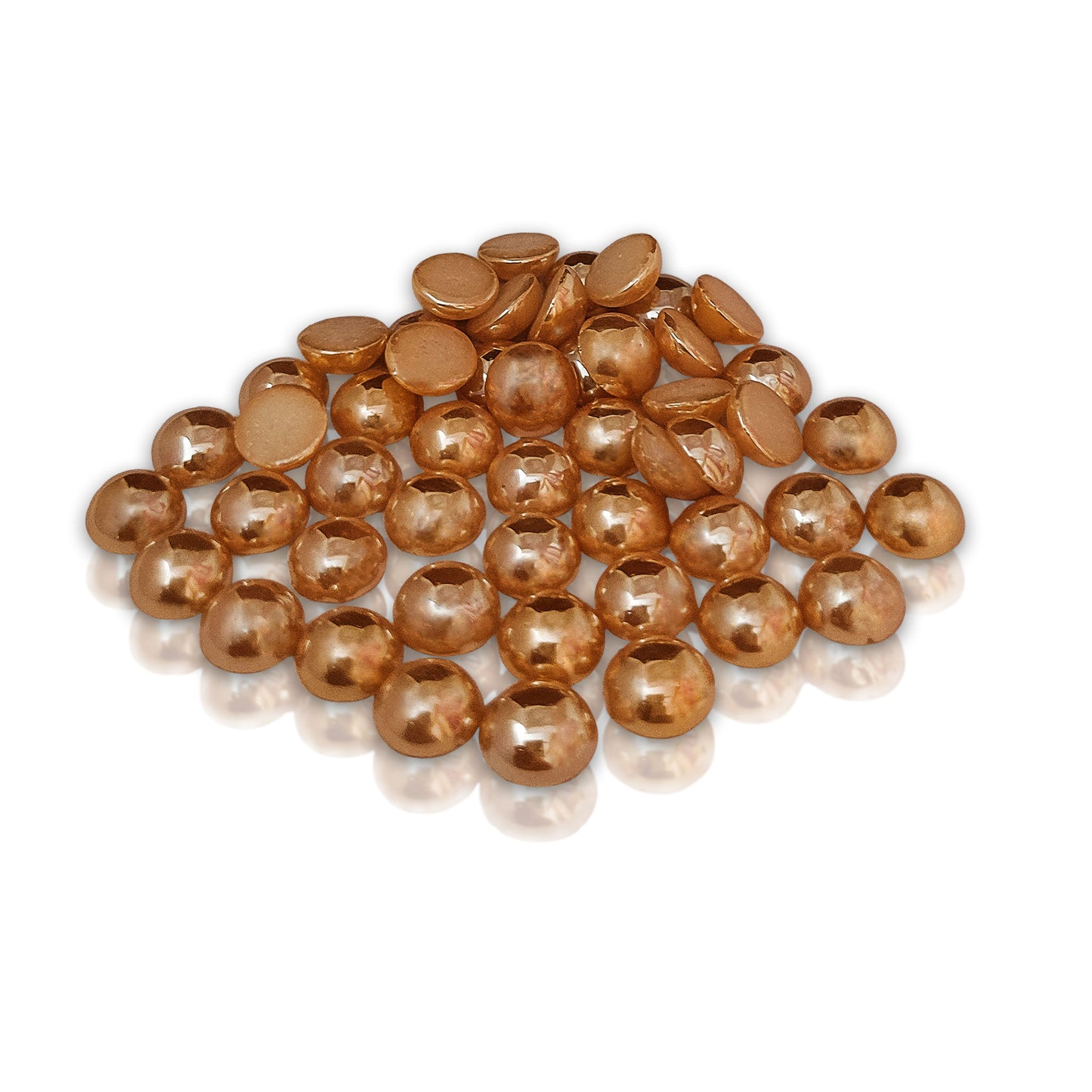 Flat Back Half Pearl Beads