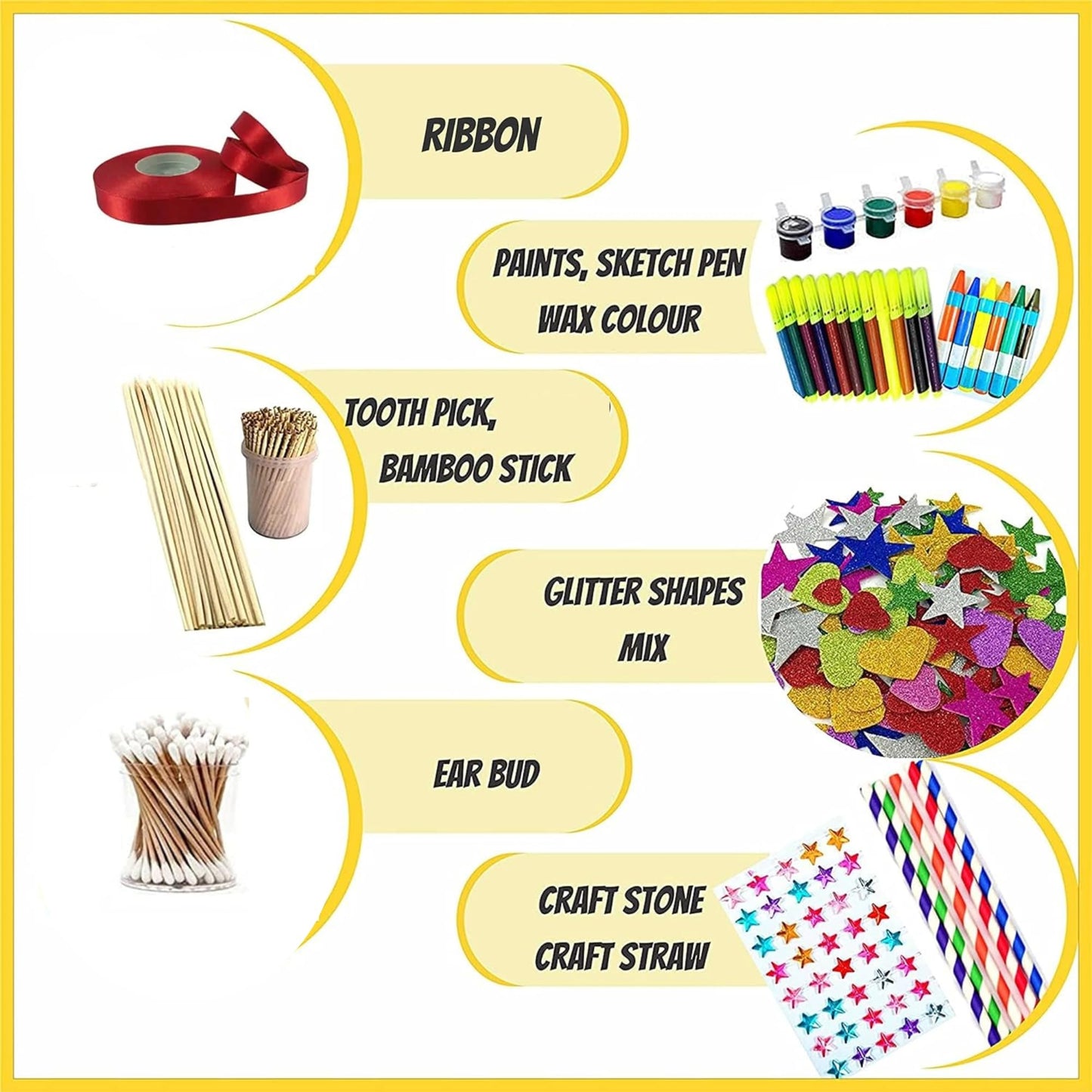 31-in-1 DIY Crafts Kit for Girls and Boys