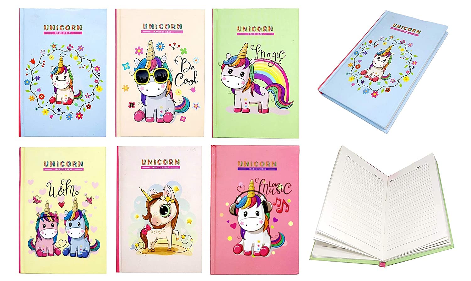 A refined detail for creative hobby sessions, unicorn unicorn and birthday art and craft kit adds a neat hobby kit feel, useful in gift making and kids art activities.