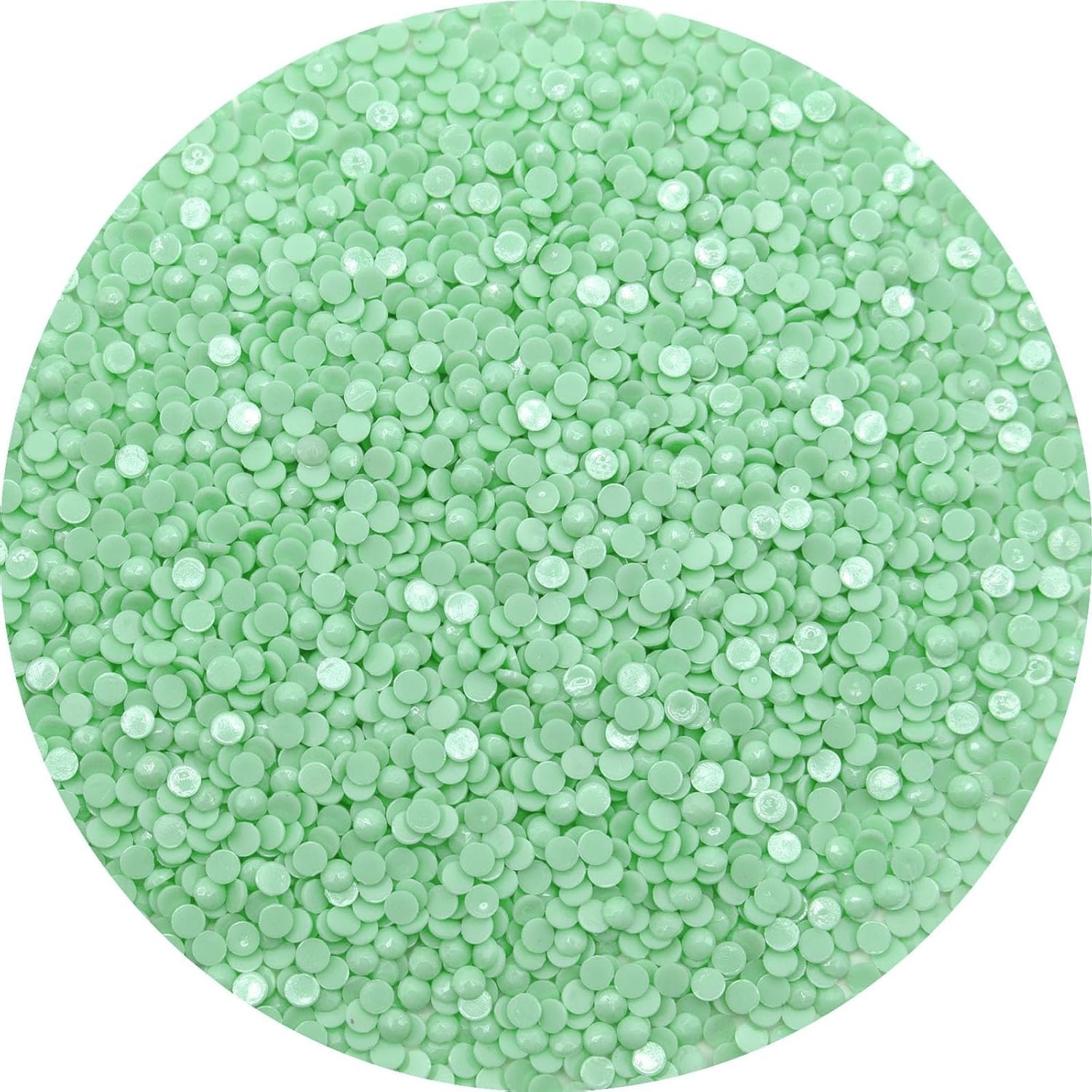 Seafoam Green 5D Diamond Painting Tool Kit with Pen Tray and Box. Main product image showing the complete diamond painting tool kit with storage box.