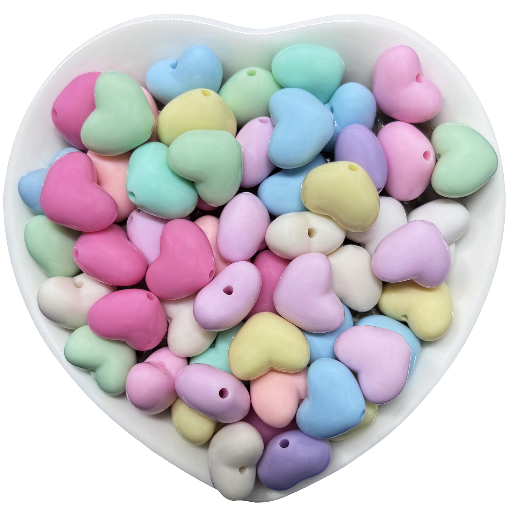 Add a ready-to-use accent to bracelet making with multicolour cute bracelet beads for phone charm craft.