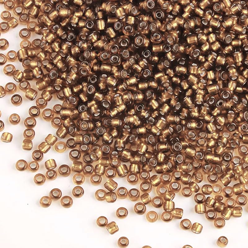 To add a clean decorative look, place brown 4mm beads into bracelet making, necklace making and DIY jewellery projects.