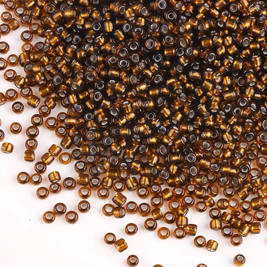 Dark gold 4mm beads help finish bracelet making, necklace making and DIY jewellery projects with a refined look.
