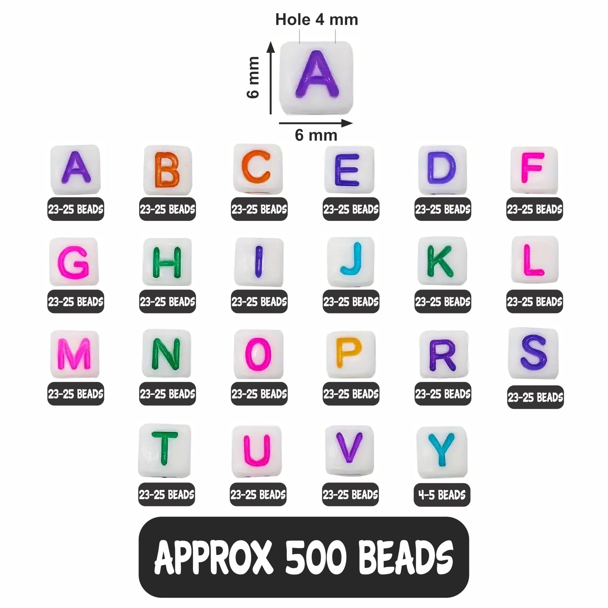 The look of multicolour without box beads suits necklace making and DIY jewellery projects, especially for handmade beadwork accent to handmade projects.