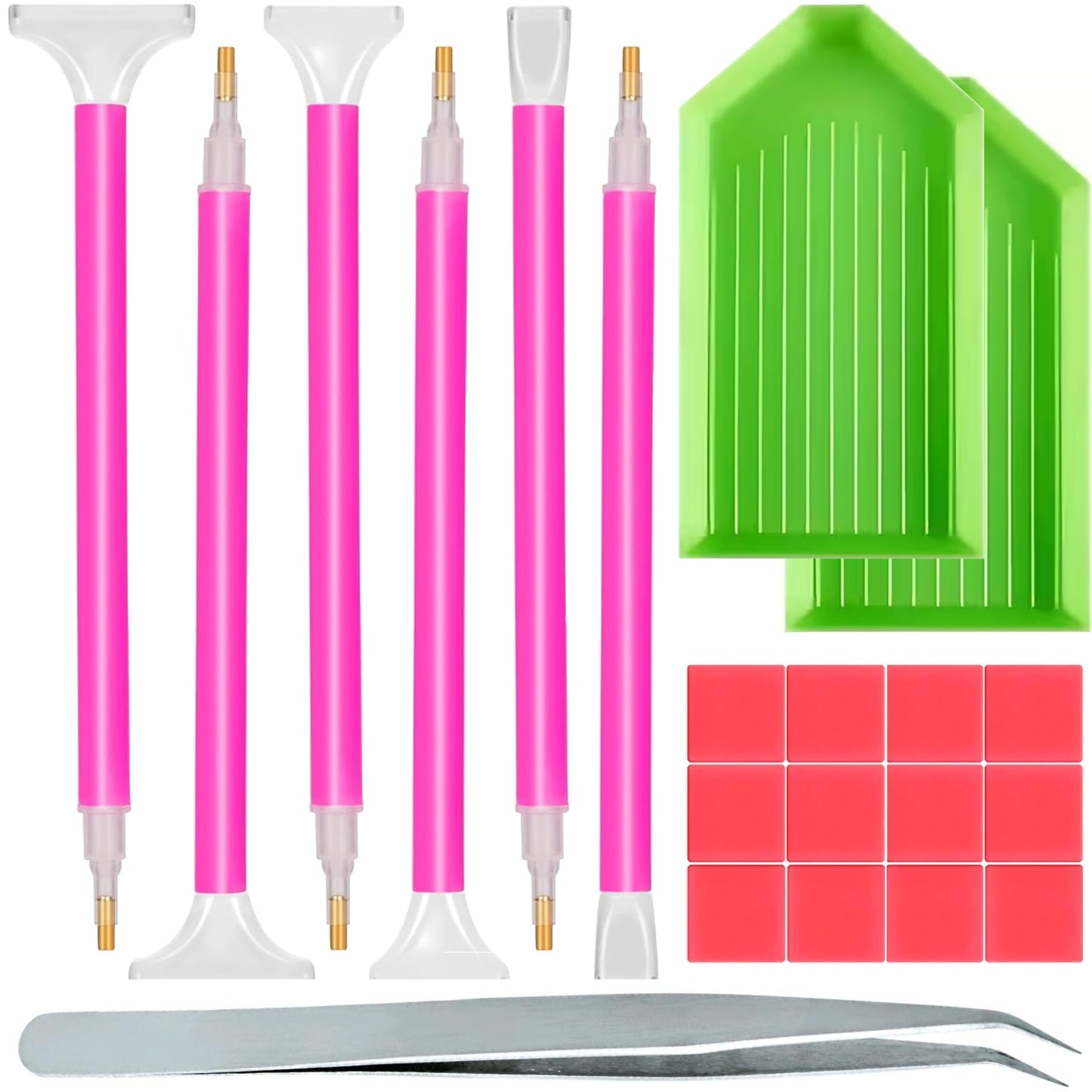 Diamond Painting Tool Kit with 5D Diamond Art Accessories Multicolor product image