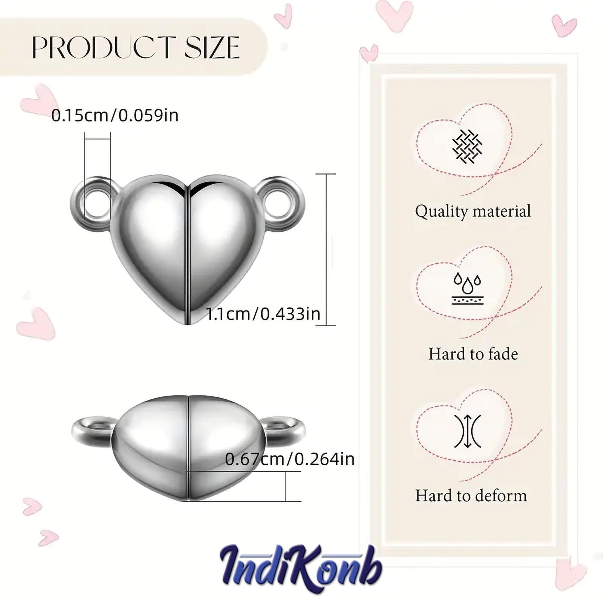 The look of gold and silver 16 pcs beads suits necklace making and DIY jewellery projects, especially for handmade beadwork accent to handmade projects.