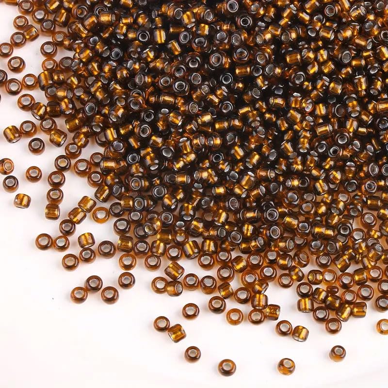 Dark gold 2mm beads help shape a polished result for bracelet making, necklace making and DIY jewellery projects.