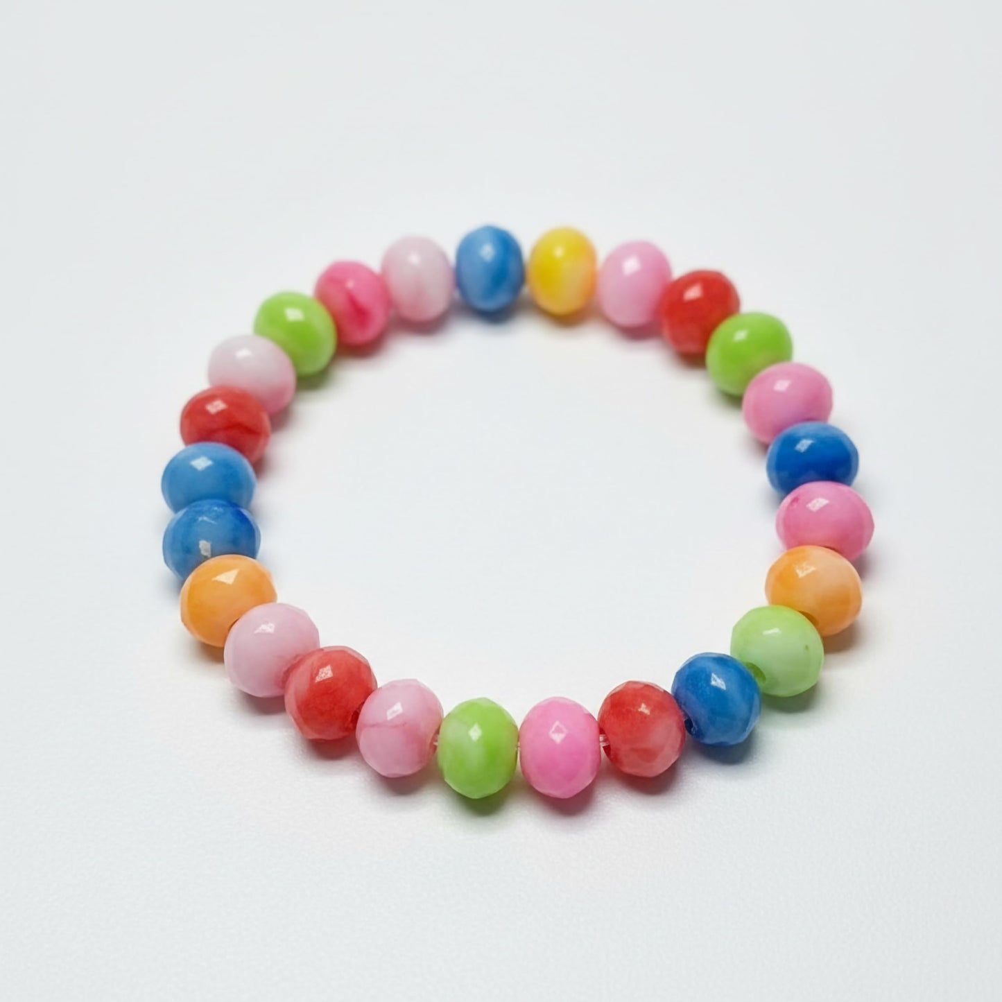 Multicolor Acrylic Marble Beads Set for Jewelry Making Multicolour image 3