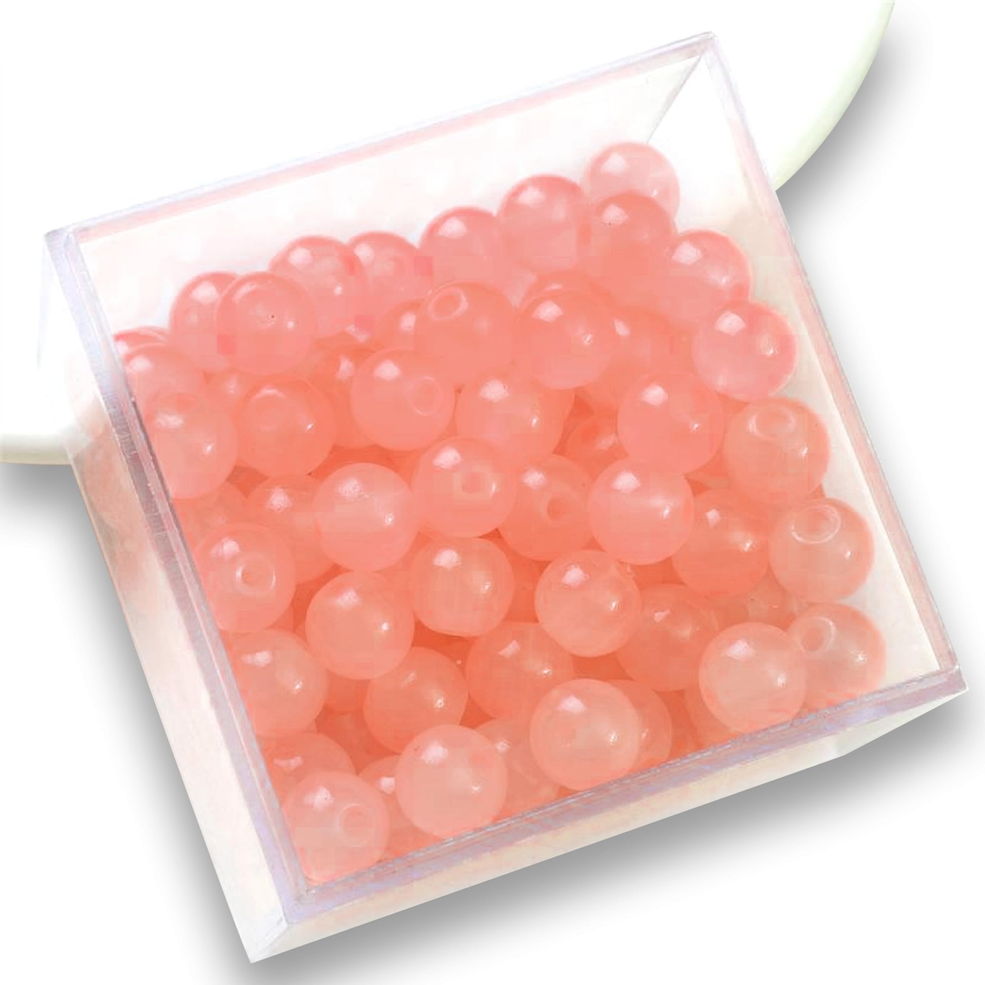 Melon and pearl 8mm beads are useful for detailed work in bracelet making, necklace making and DIY jewellery projects.