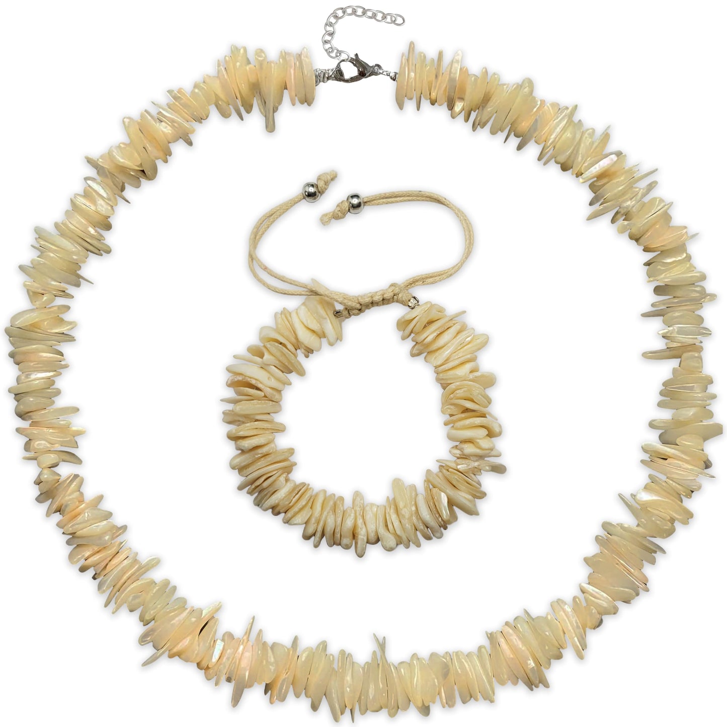 With cowrie Choker Necklace and Bracelet Set, bracelets, keychains and DIY jewellery projects gets a clean decorative look.