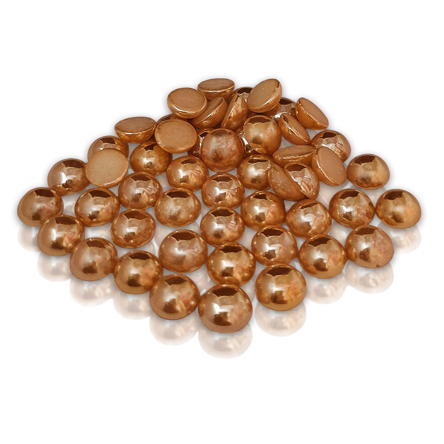 Flat Back Half Pearl Beads