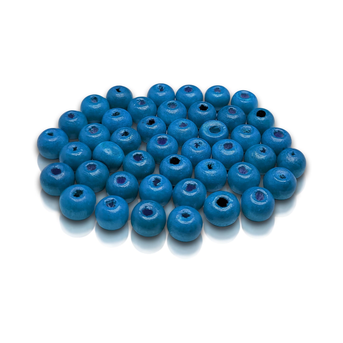 Round Wooden Beads - 8mm