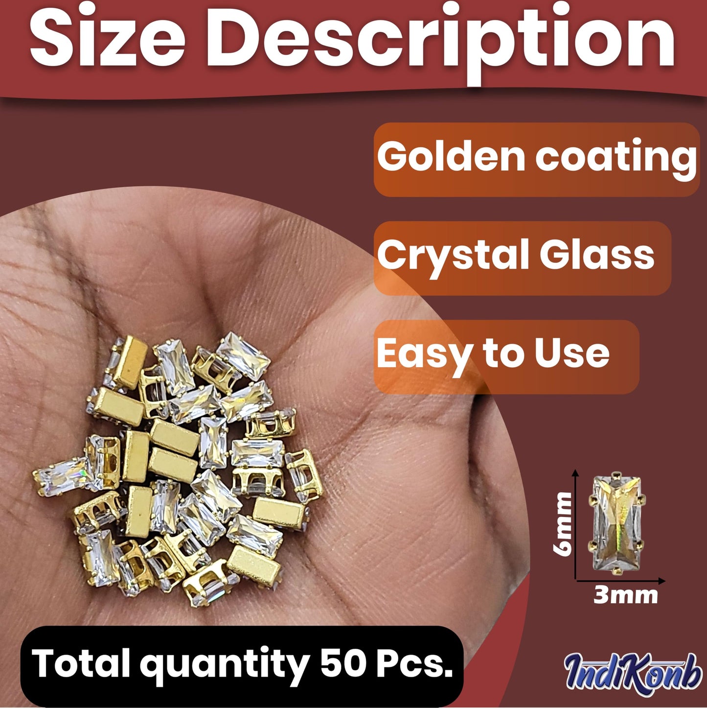 Decorative flatback shine to makes tube 2.5x5 and multicolour rhinestone and stone rhinestones and flatback stones stand out in Lippan art and fabric decoration.
