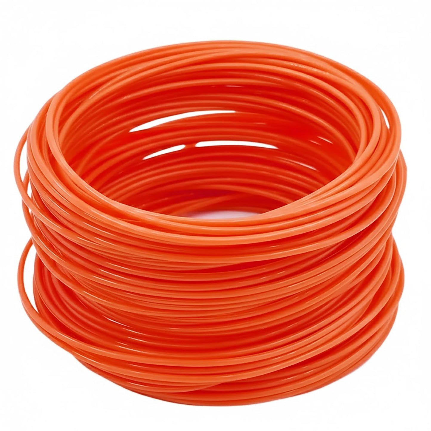 Orange 25m 25m craft wire or cord brings visual interest to bead threading, jewellery making and craft binding with practical look.