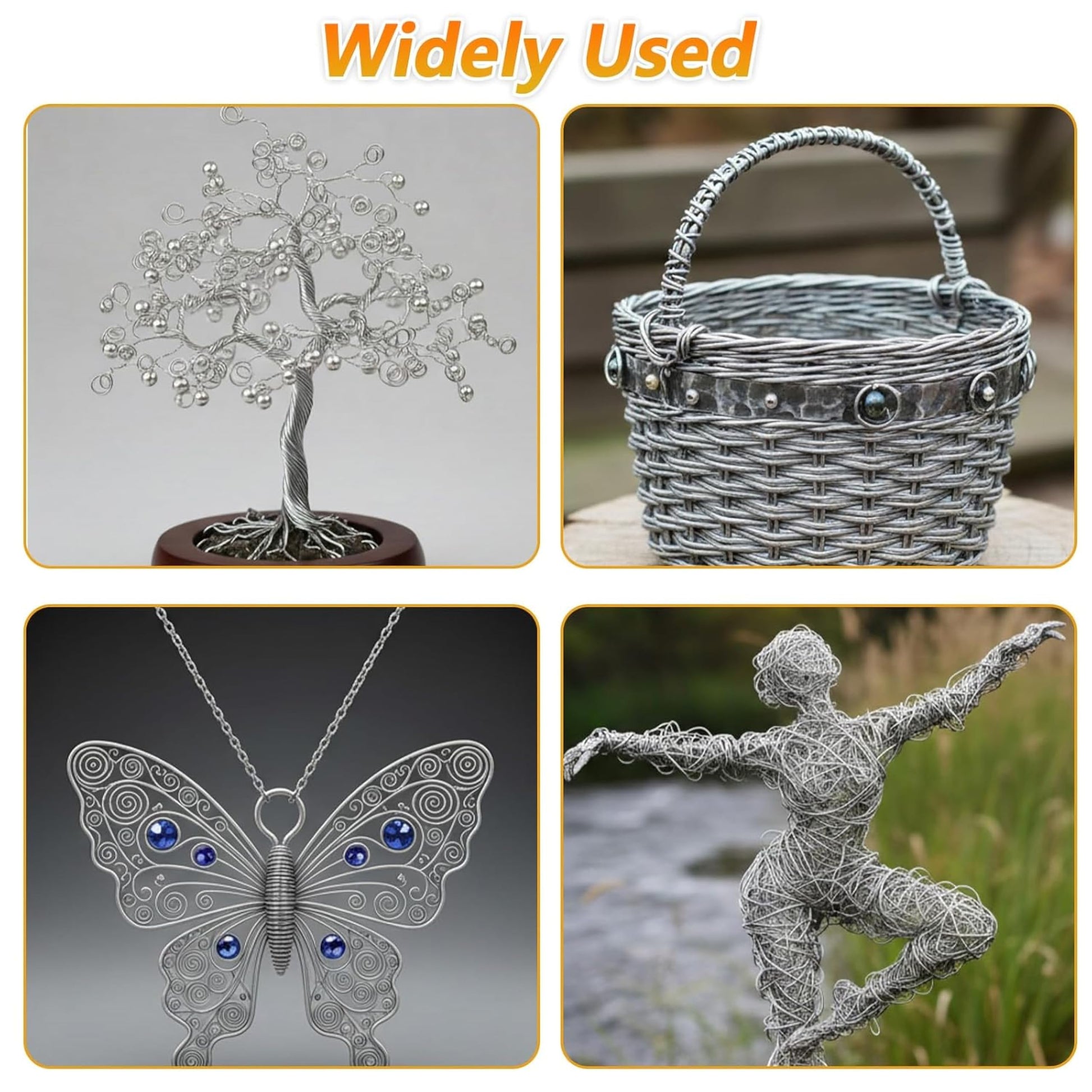 Jewelry-ready bracelet wire rolls turn bracelet making into more expressive craft work.