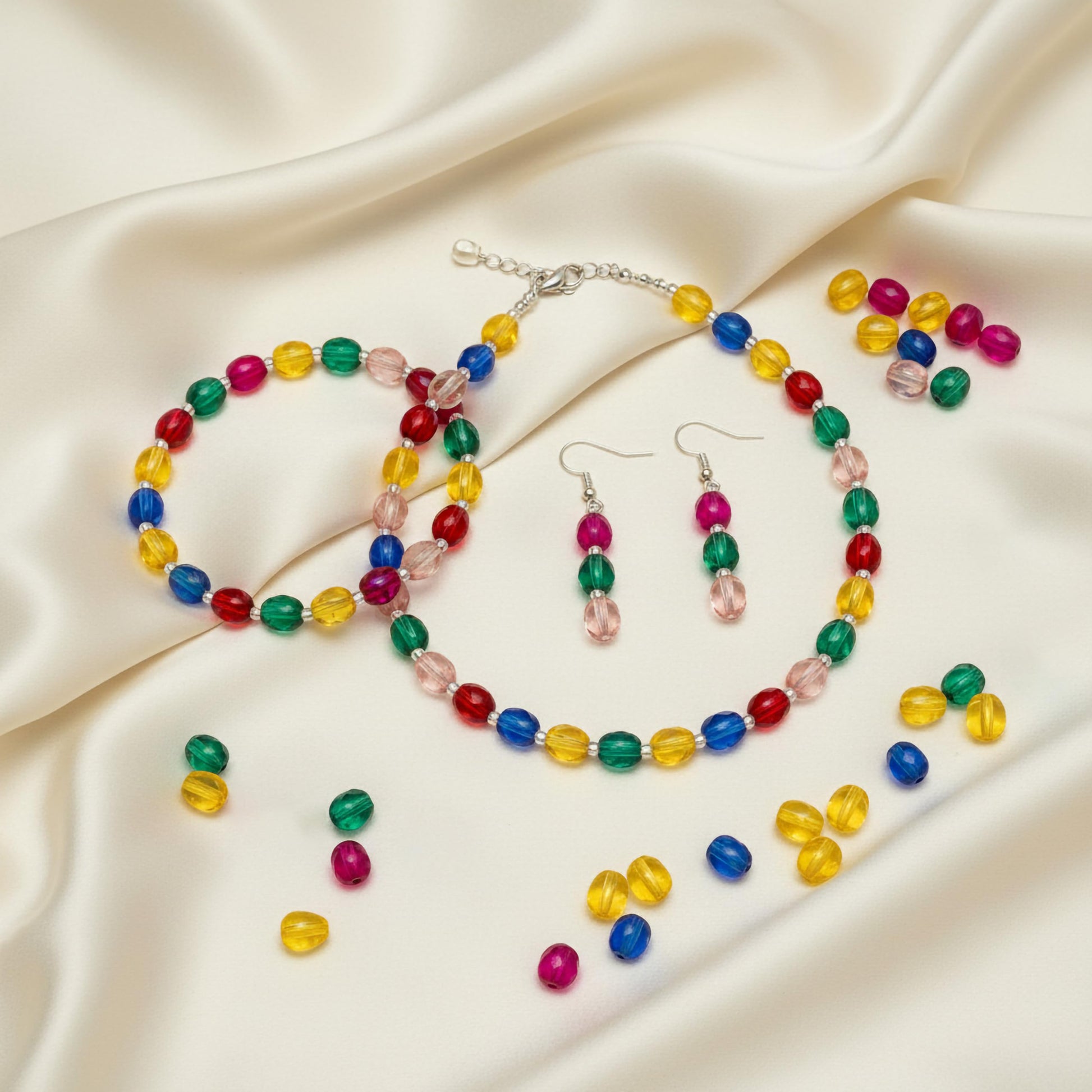 Bring a polished craft finish to DIY jewelry with 10x6mm tiny glass drop beads.
