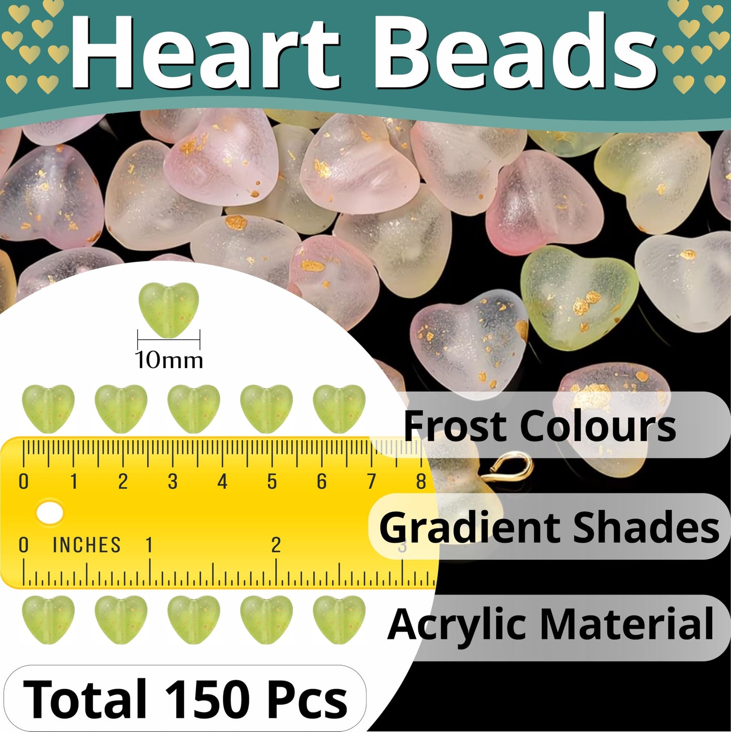 Keep phone charm craft and DIY jewelry looking polished with playful cute bracelet beads.
