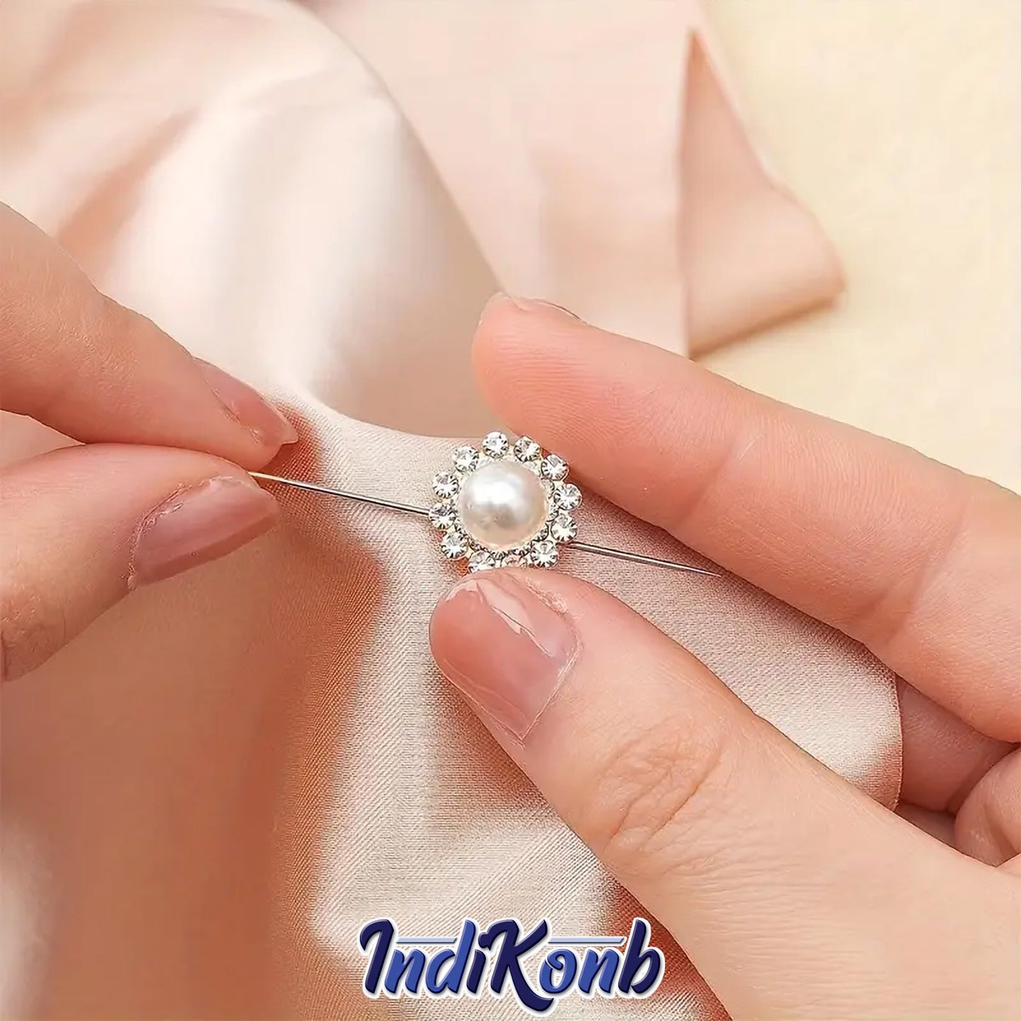Add a neat garment finish to handmade projects into garment repair and fabric craft with multicolour 10mm buttons.