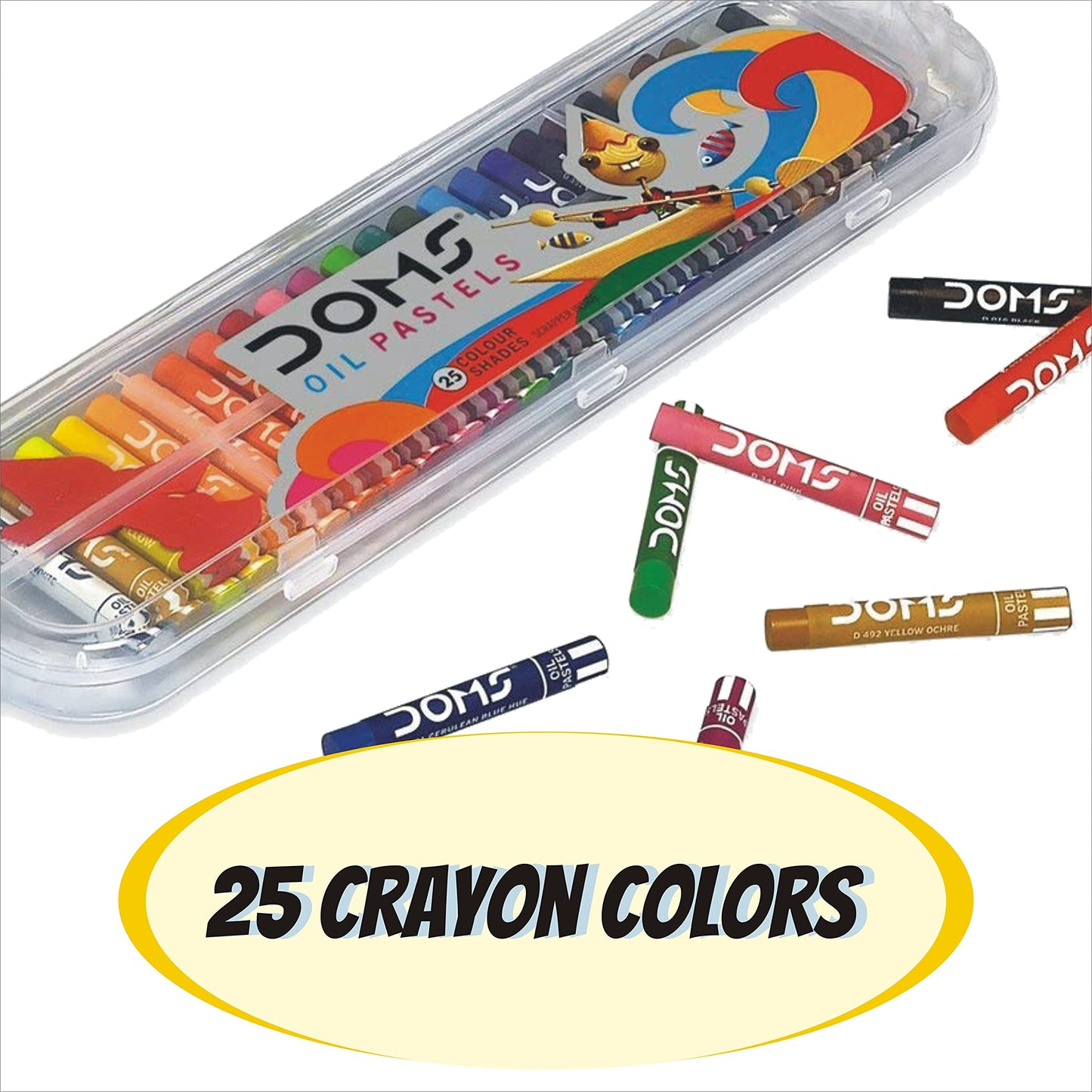 Multicolour and pastel alphabet art and craft kit helps add a colourful activity base to handmade projects to DIY craft projects and school projects.