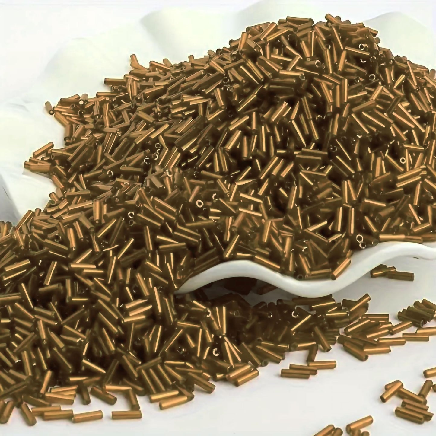 A balanced detail for DIY craft projects, creative hobby work and decorative handmade designs, dark gold and silver 5mm bugle small cut cylinder silverline tubes 5mm shiny offers a.