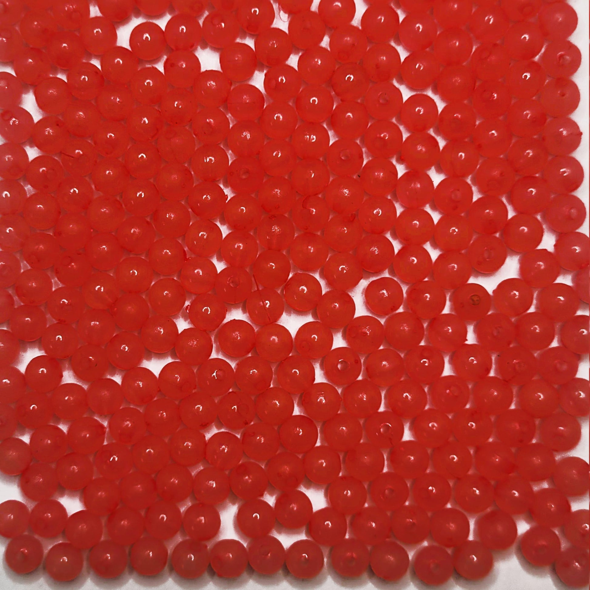 Dark red and multicolour 6mm beads add useful detail to bracelet making, necklace making and DIY jewellery projects.