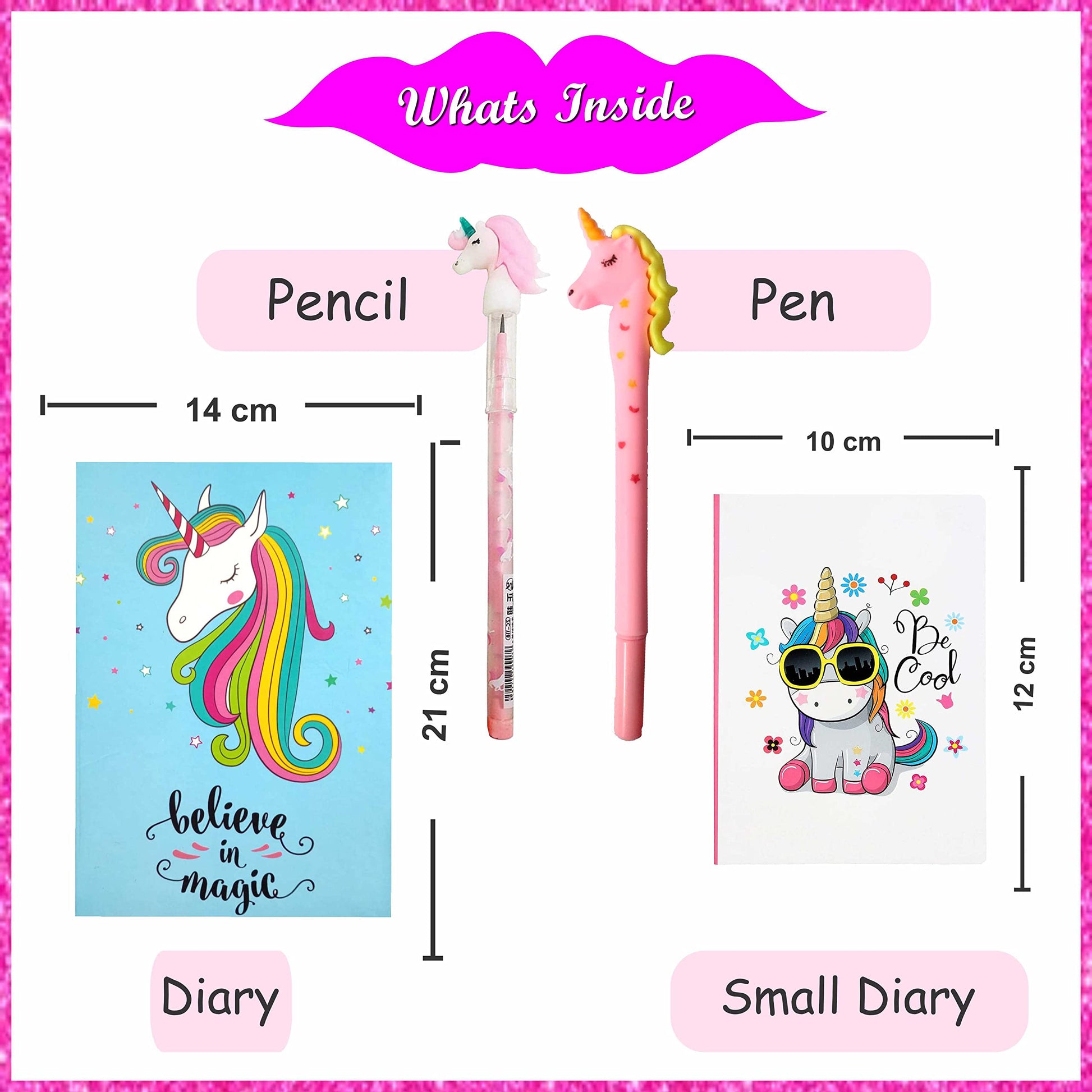 DIY craft projects and school projects can look sharper with unicorn unicorn and birthday art and craft kit.