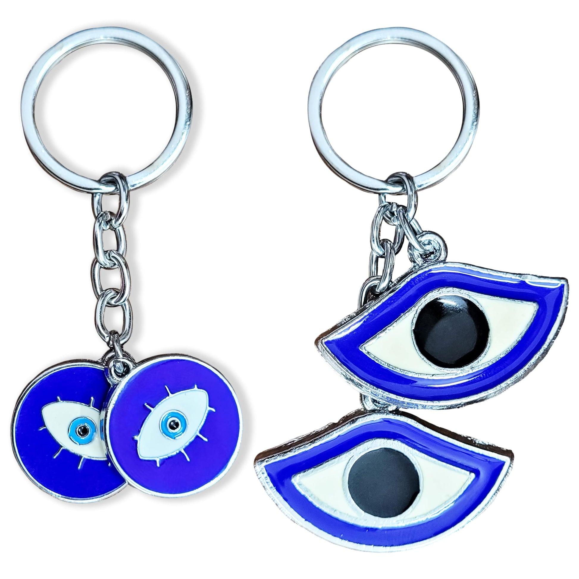Blue 2.95 inches beads are a clean finishing element for bracelet making, necklace making and DIY jewellery projects.