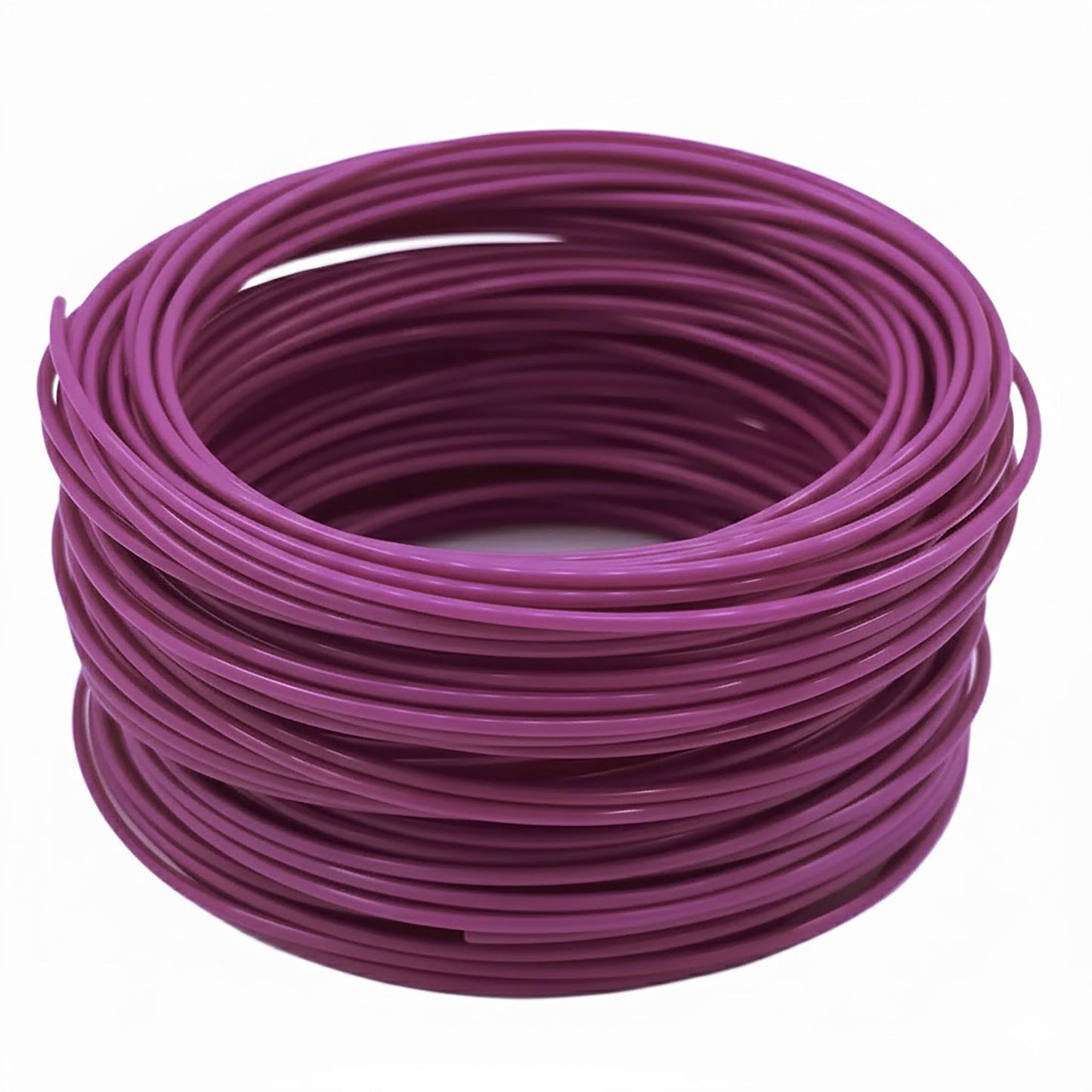 When bead threading, jewellery making and craft binding needs a practical look, purple 25m 25m craft wire or cord works well.