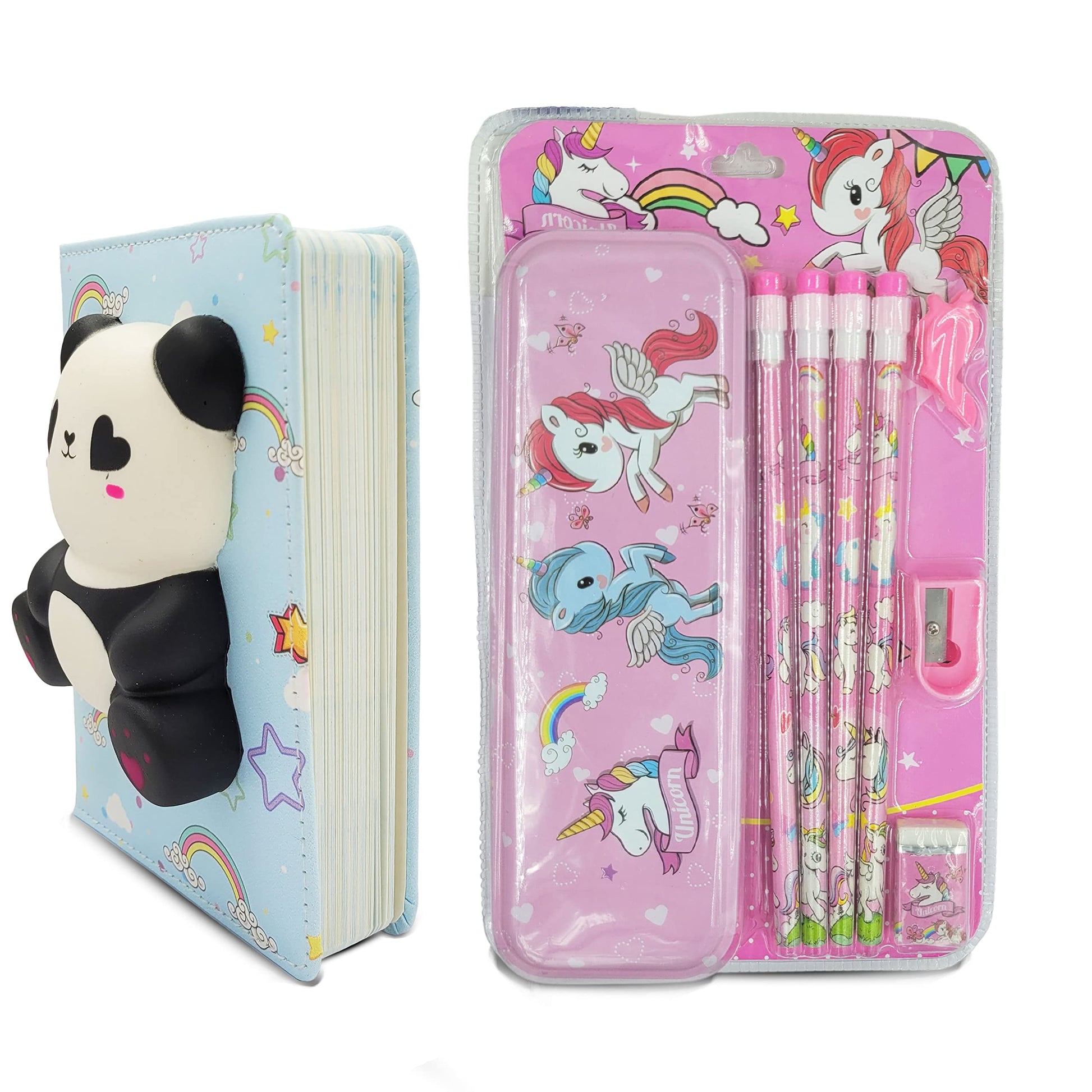 Unicorn unicorn and birthday art and craft kit fits into gift making without making the design feel heavy.