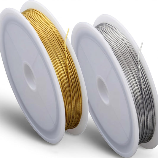 Add eye-catching detail to bracelet making and necklace designs using jewelry-ready bracelet wire rolls.