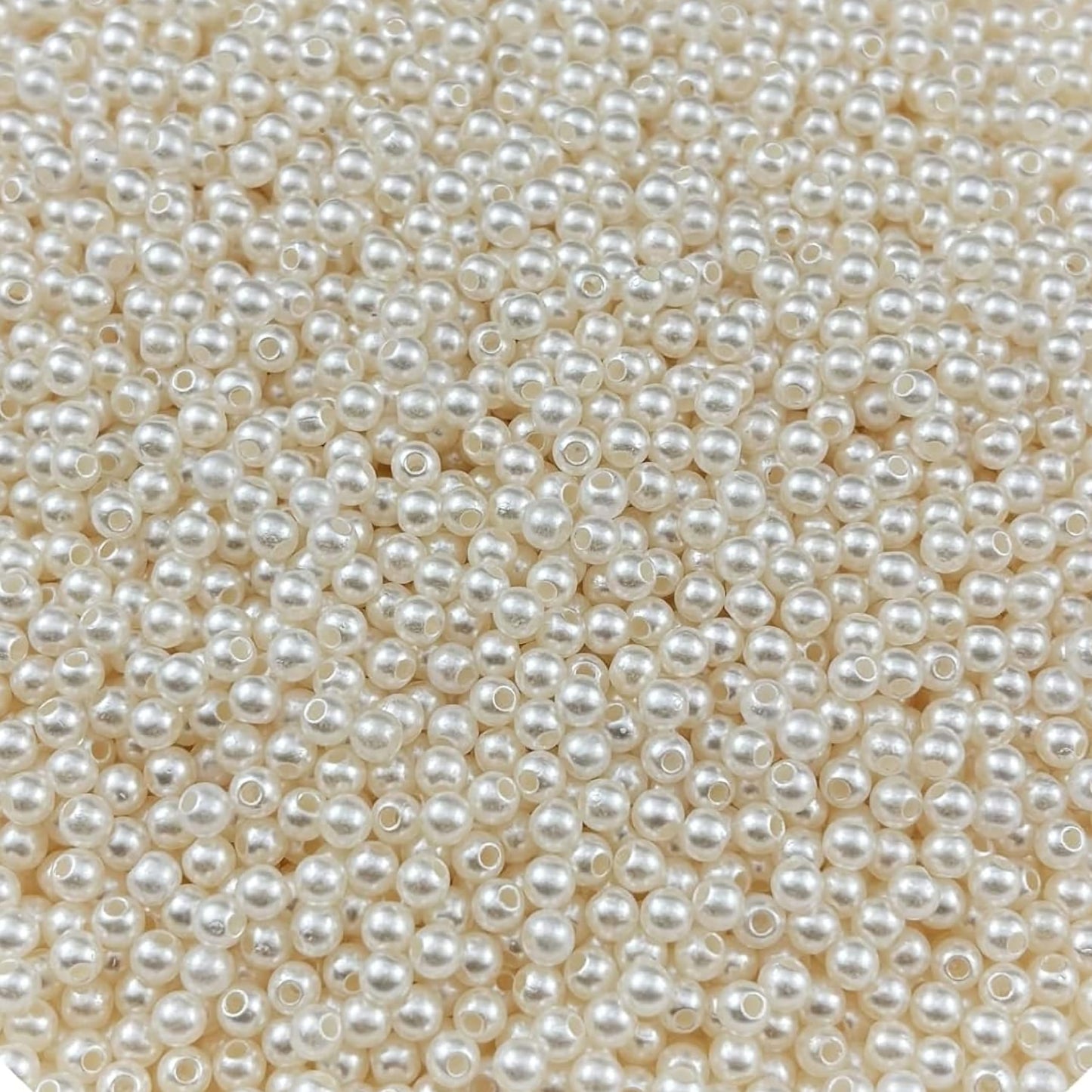 5mm and pearl 5mm and 90 grams beads help add a clean decorative look to bracelet making, necklace making and DIY jewellery projects.