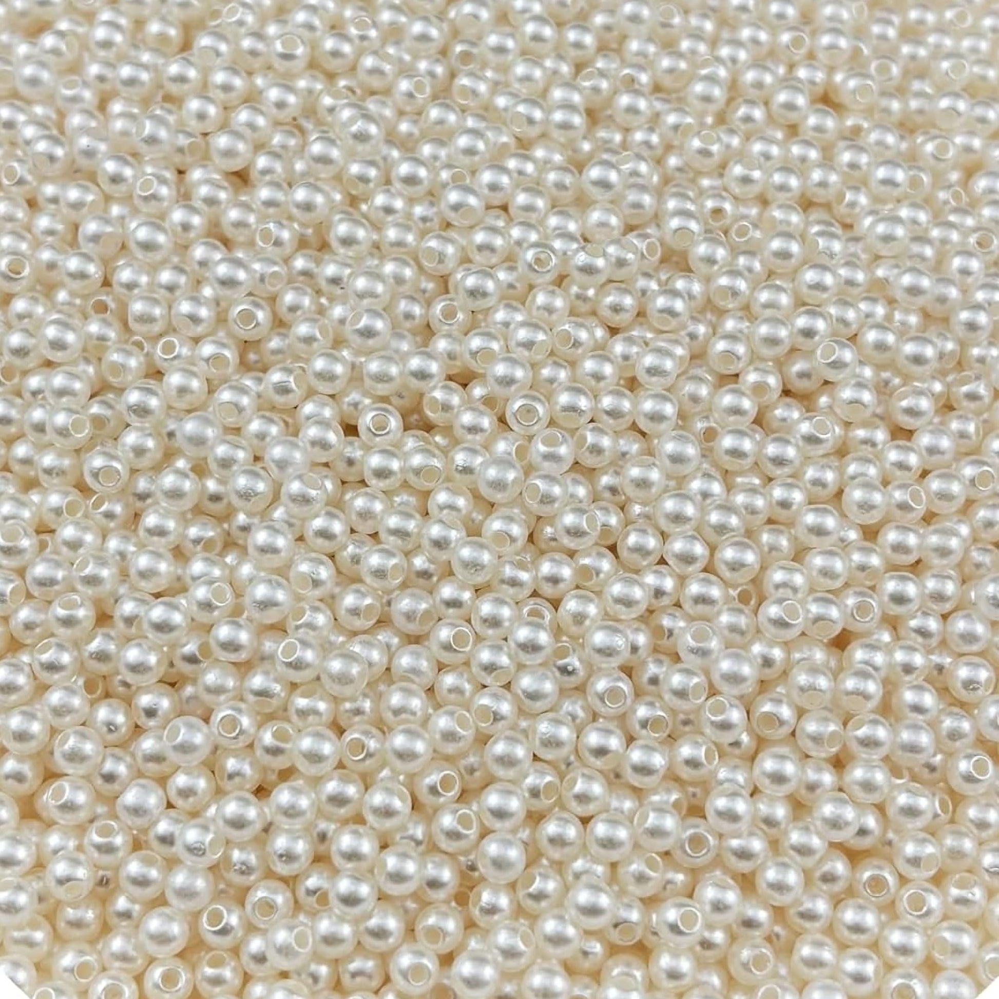 5mm and pearl 5mm and 90 grams beads help add a clean decorative look to bracelet making, necklace making and DIY jewellery projects.
