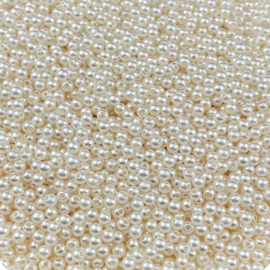 5mm and pearl 5mm and 90 grams beads help add a clean decorative look to bracelet making, necklace making and DIY jewellery projects.
