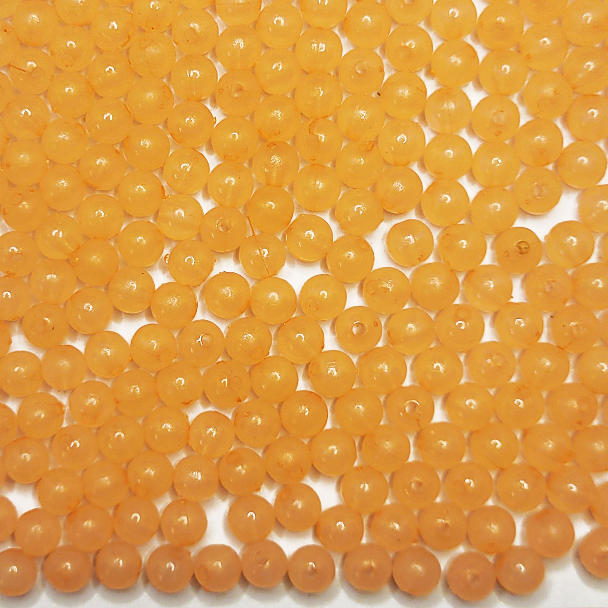 Bracelet making, necklace making and DIY jewellery projects benefits from light brown and multicolour 8mm beads and clean decorative look.