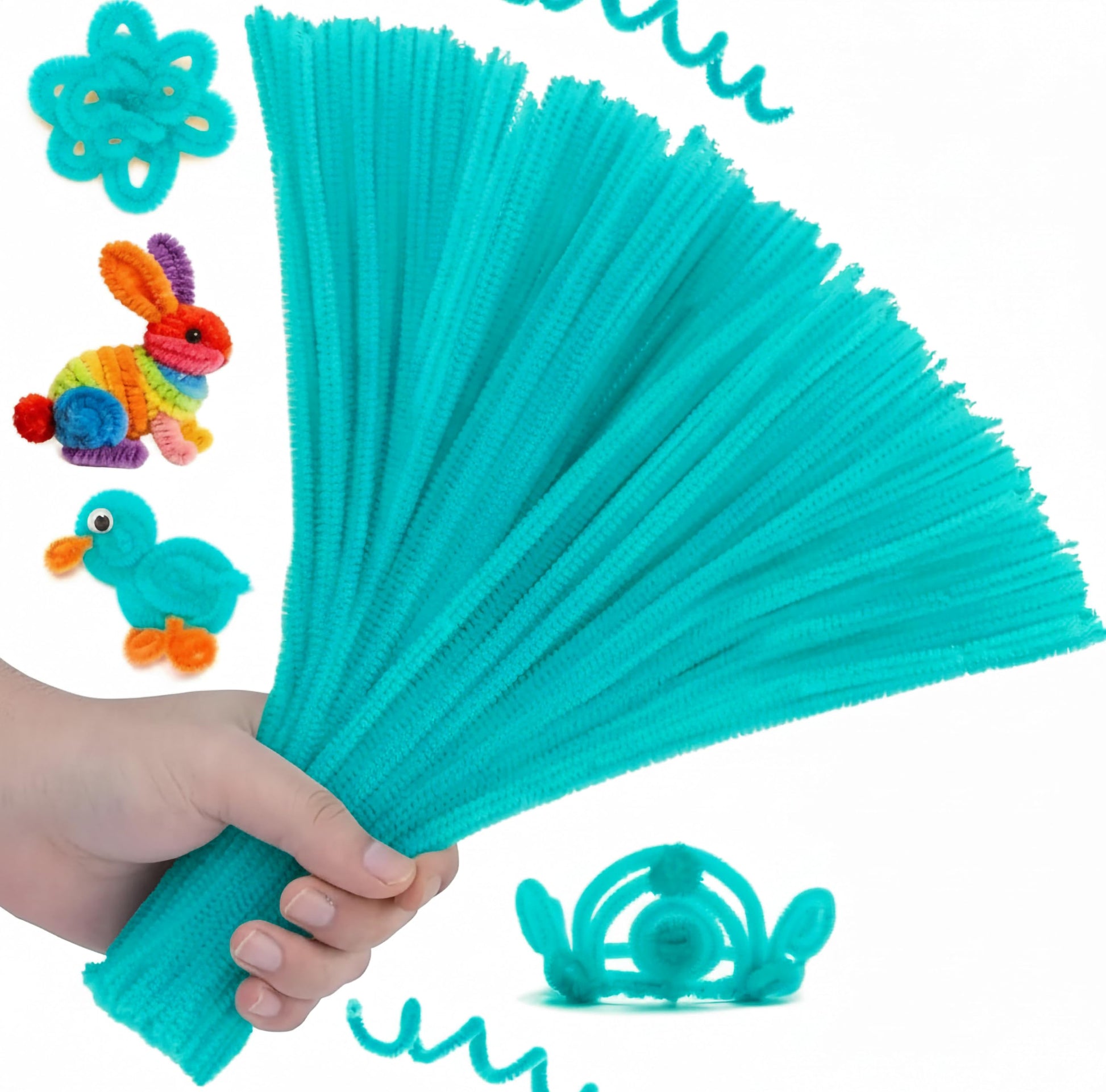 These bendable flower-making stems bring playful craft detail to school art and DIY decoration.