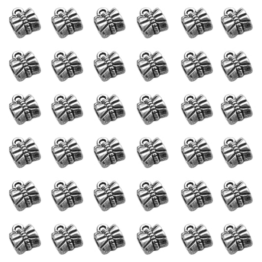 Oxidized Silver Jewellery Raw Material Set, Tibetan Spacer silver03 product image