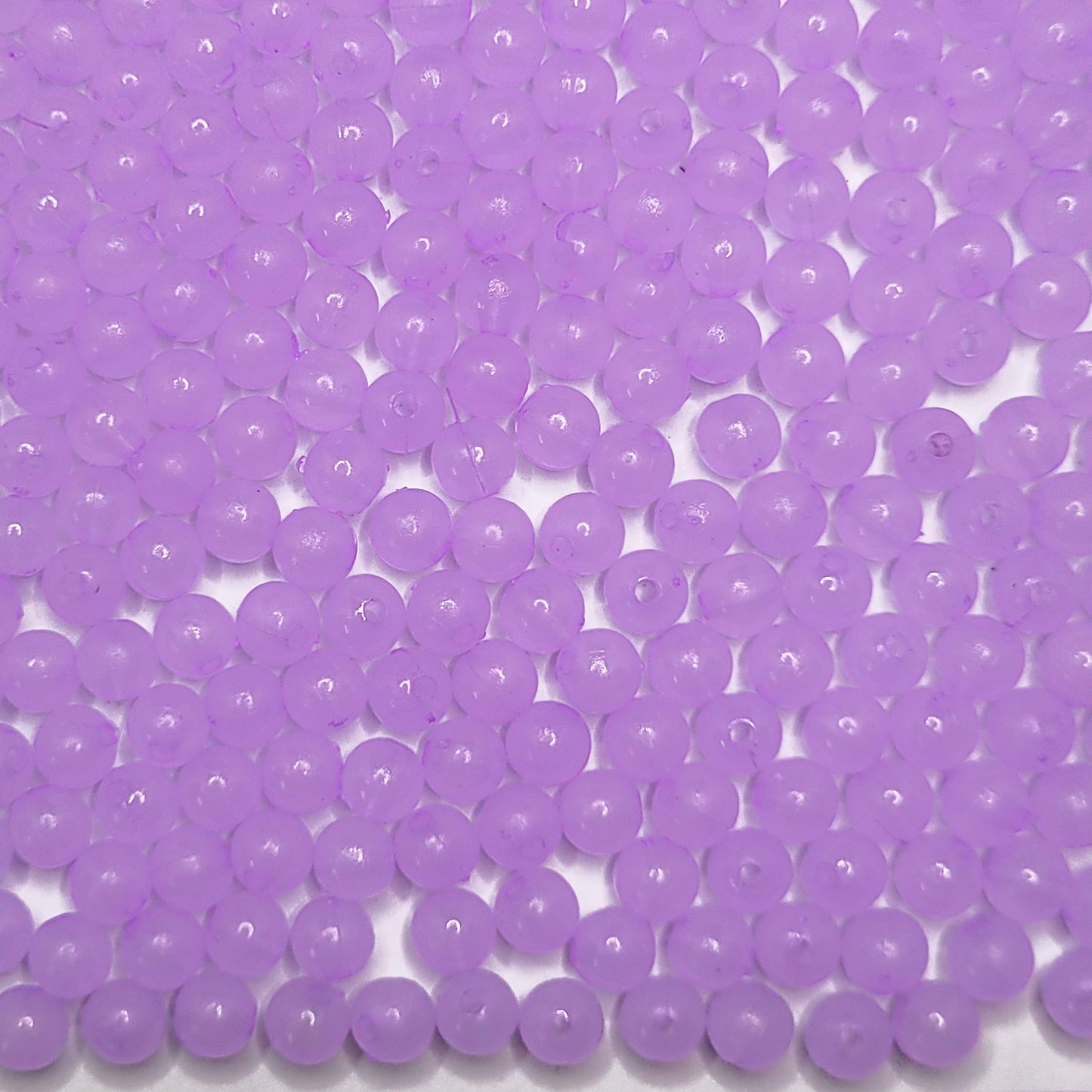 When bracelet making, necklace making and DIY jewellery projects needs a clean decorative look, light purple and multicolour 8mm beads work well.