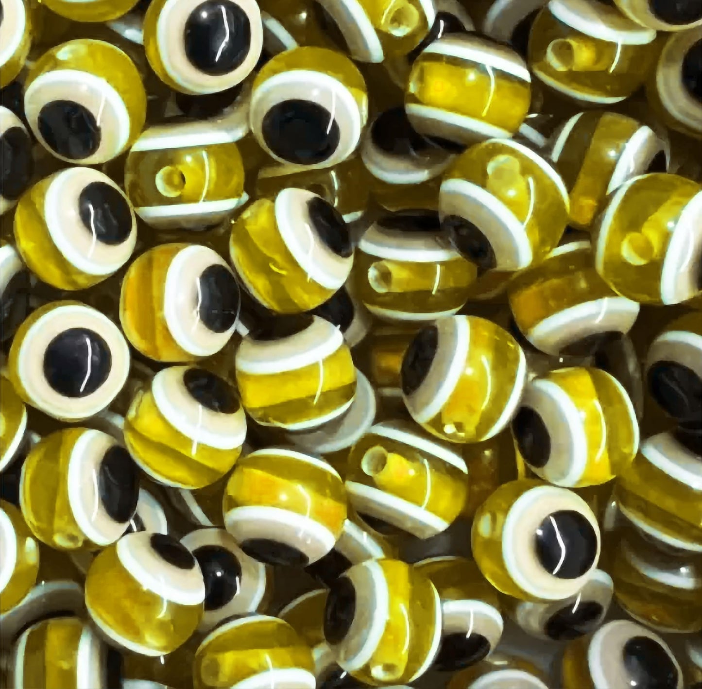 Bracelet making, necklace making and DIY jewellery projects can look sharper with yellow and multicolour 5mm beads.