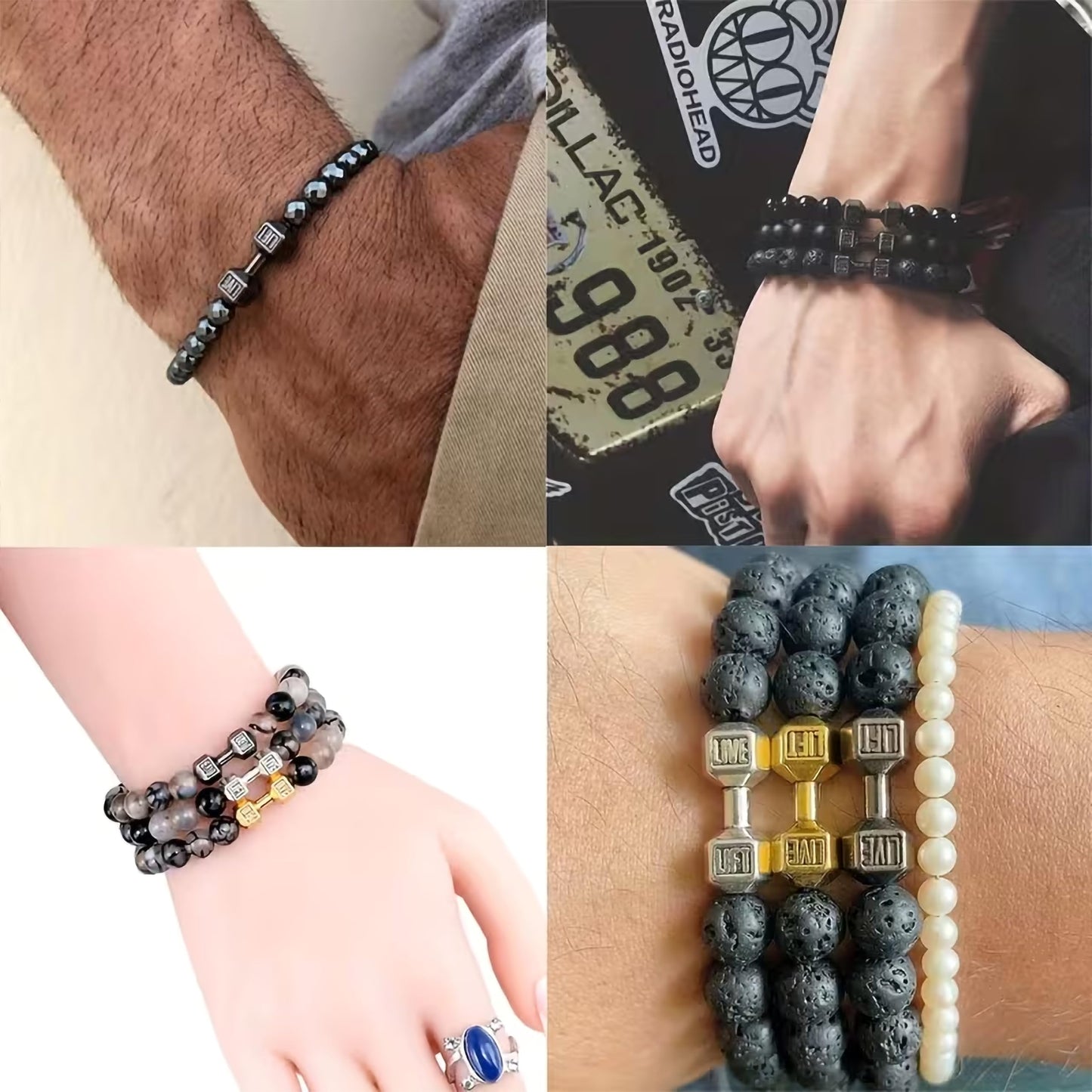 Keep fitness jewelry and DIY charm projects looking polished with mini keychain charm pieces.