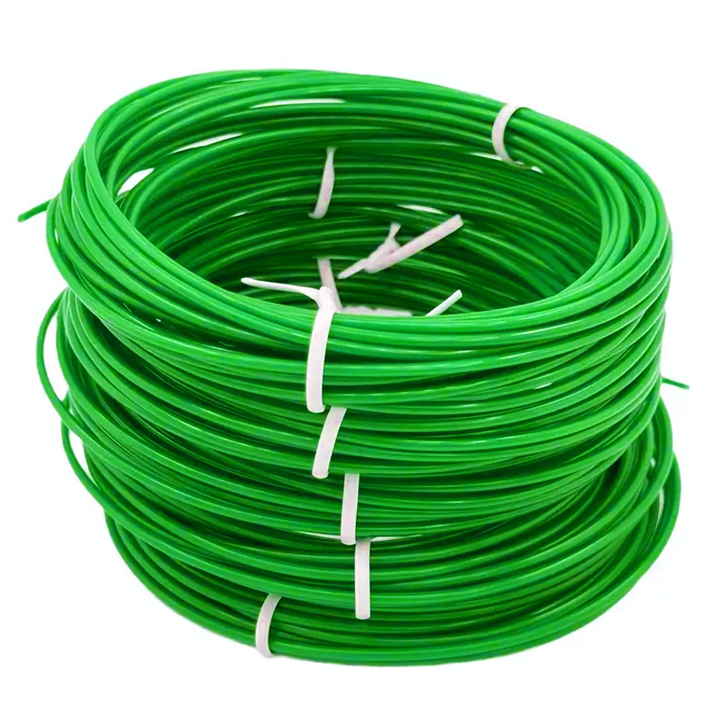 The practical look finish of green 25m 25m craft wire or cord works nicely in bead threading, jewellery making and craft binding.