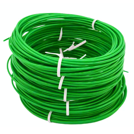 The practical look finish of green 25m 25m craft wire or cord works nicely in bead threading, jewellery making and craft binding.