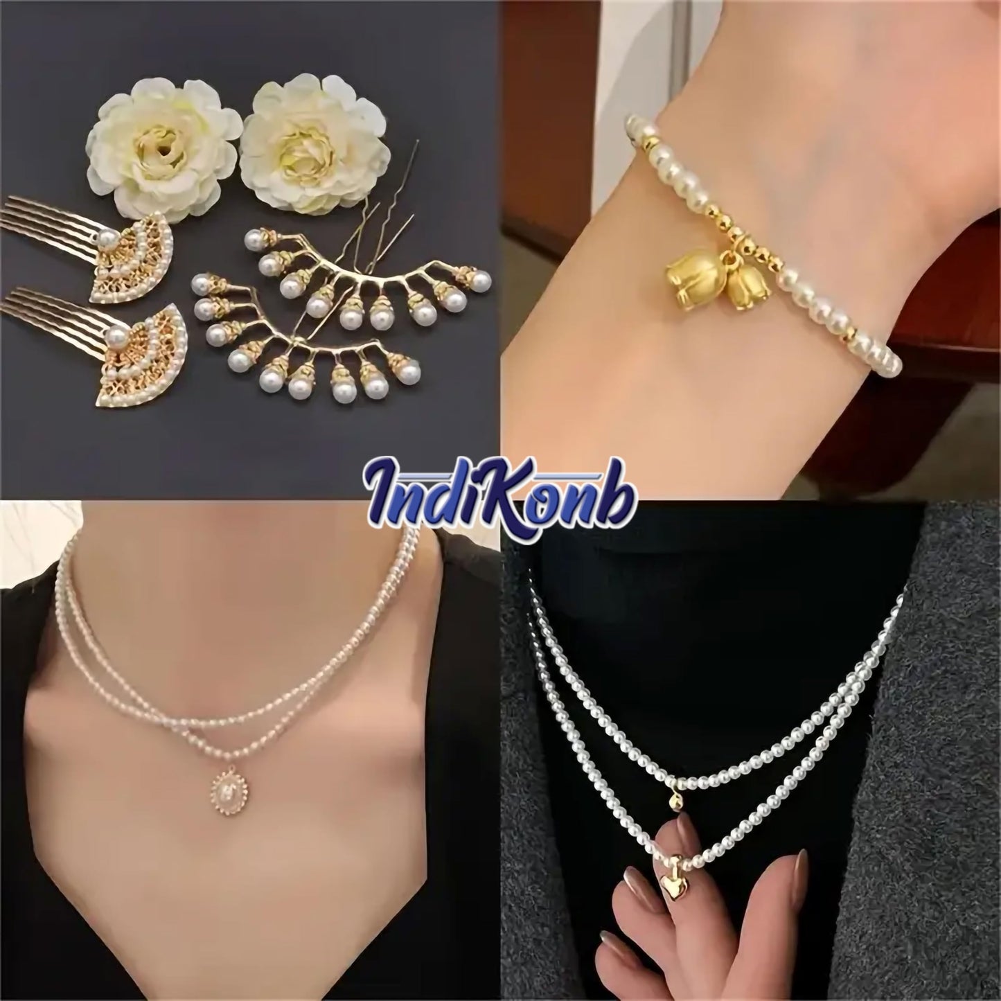 4mm and pearl 4mm and 90 grams beads work naturally in DIY jewellery projects, beading craft and decorative craft finishing and help keep the design neat.