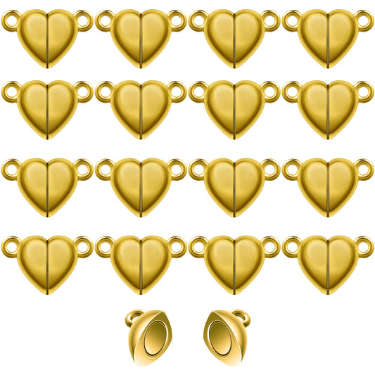 Gold 16 pcs beads give bracelet making, necklace making and DIY jewellery projects a neat visual lift.