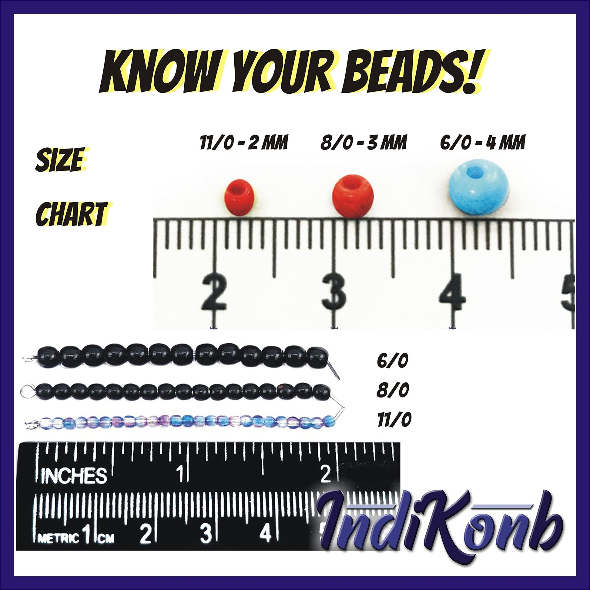In beading craft, multicolour 20 m beads add depth and neat finishing.