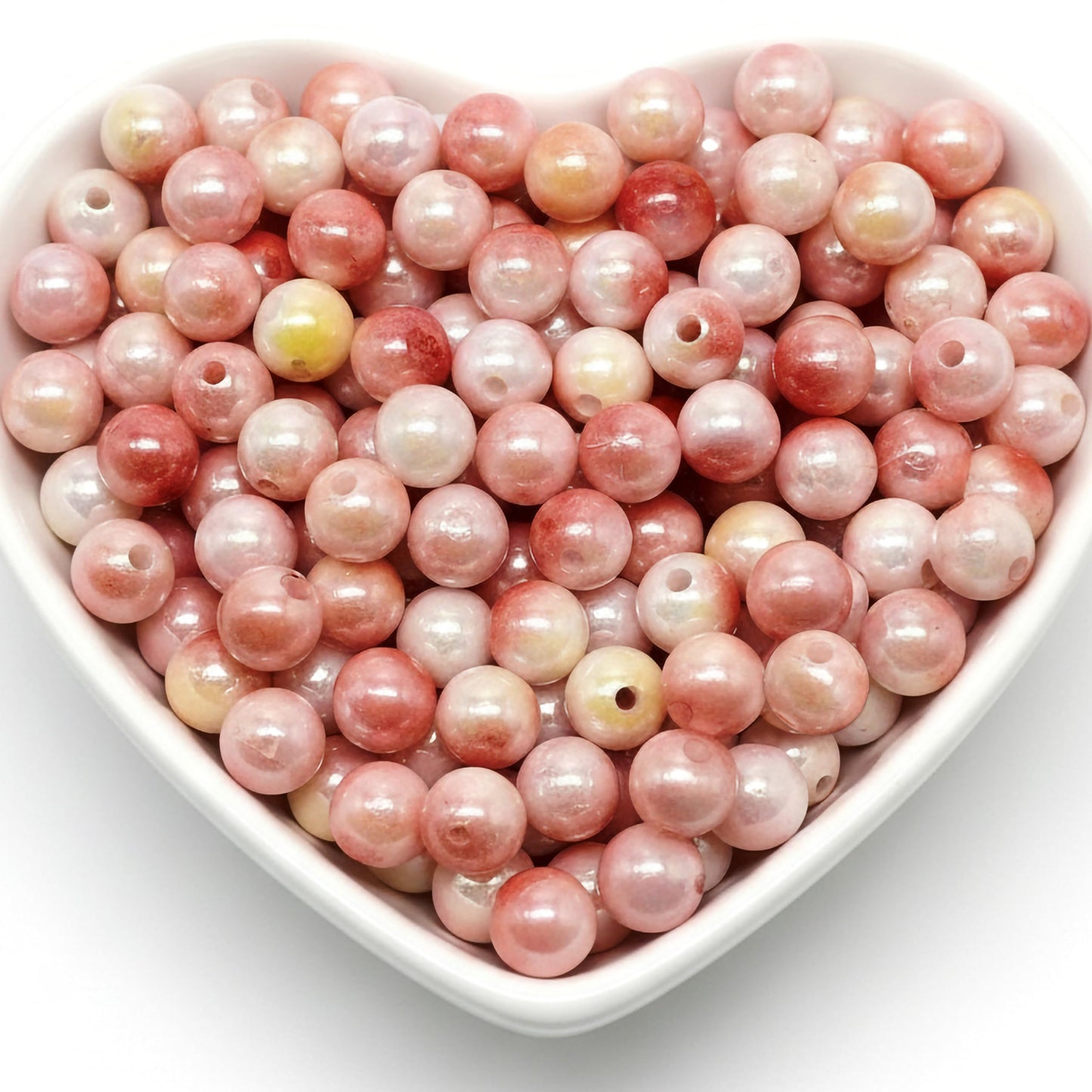 8mm Dual Tone Jelly Beads for Jewelry Making, Gradient Color DUTR-05 product image