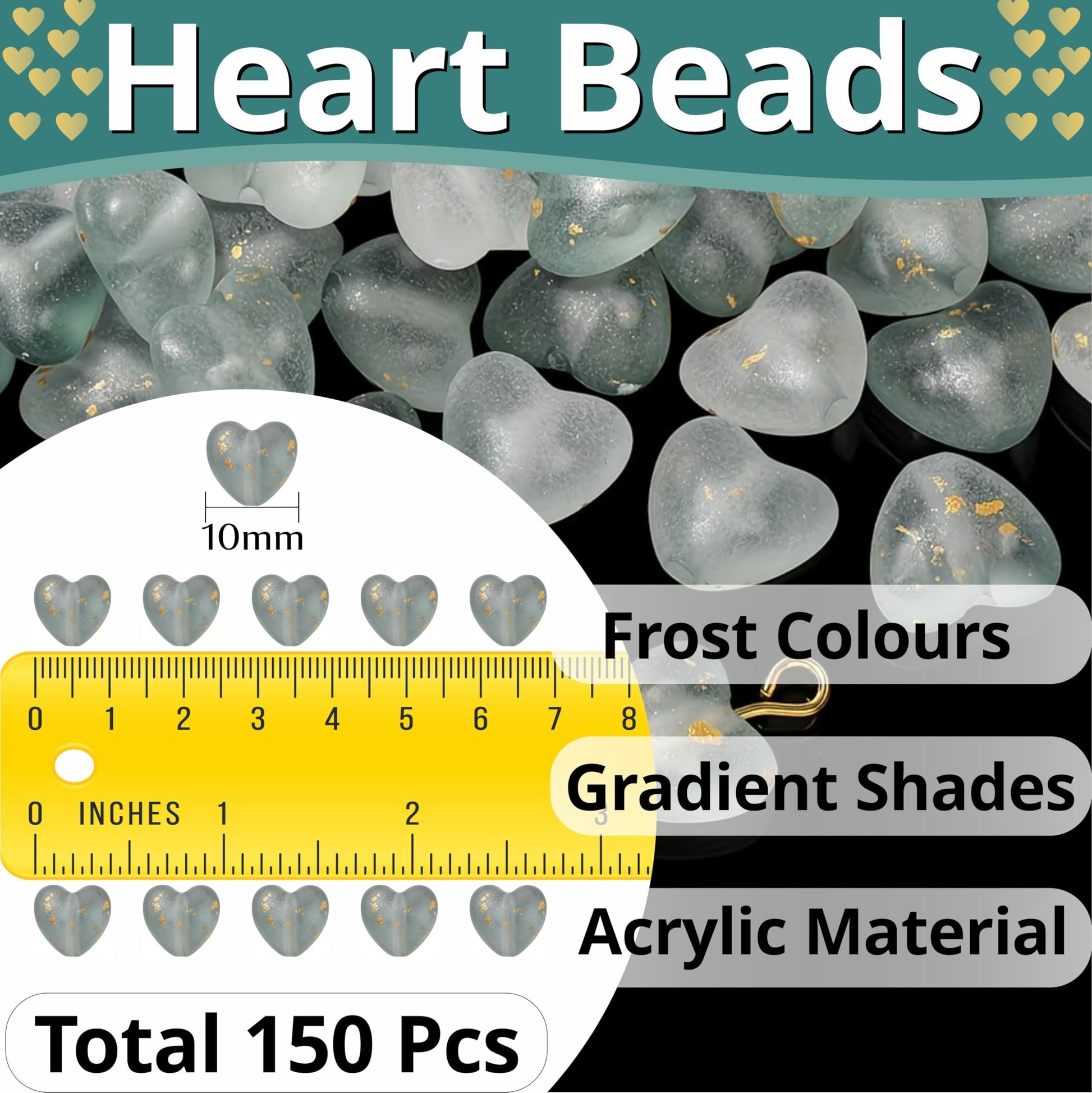 Use cute bracelet beads to add fun accessory detail to phone charm craft and DIY jewelry.