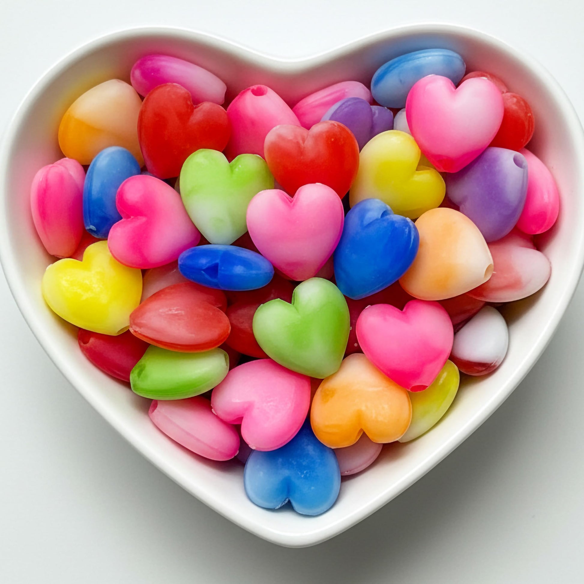 Multicolor Acrylic Marble Beads Set for Jewelry Making Multicolour product image